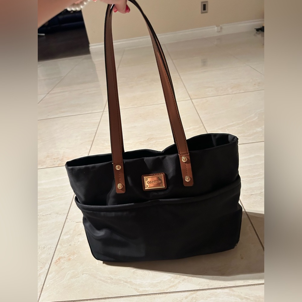 Calvin Klein black purse